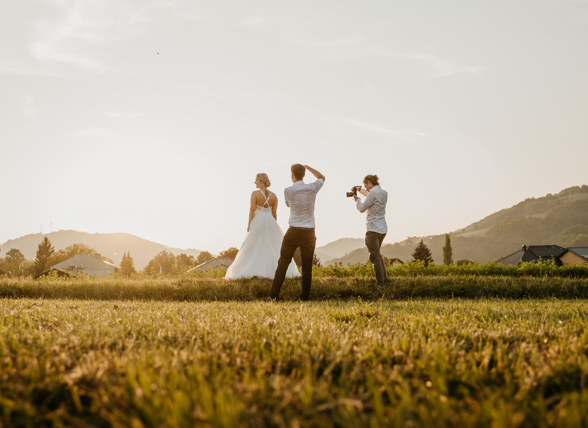 art.werk hinter den Kulissen bei einer Hochzeit